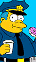 Chefe Wiggum - Os Simpsons - AnimeComics