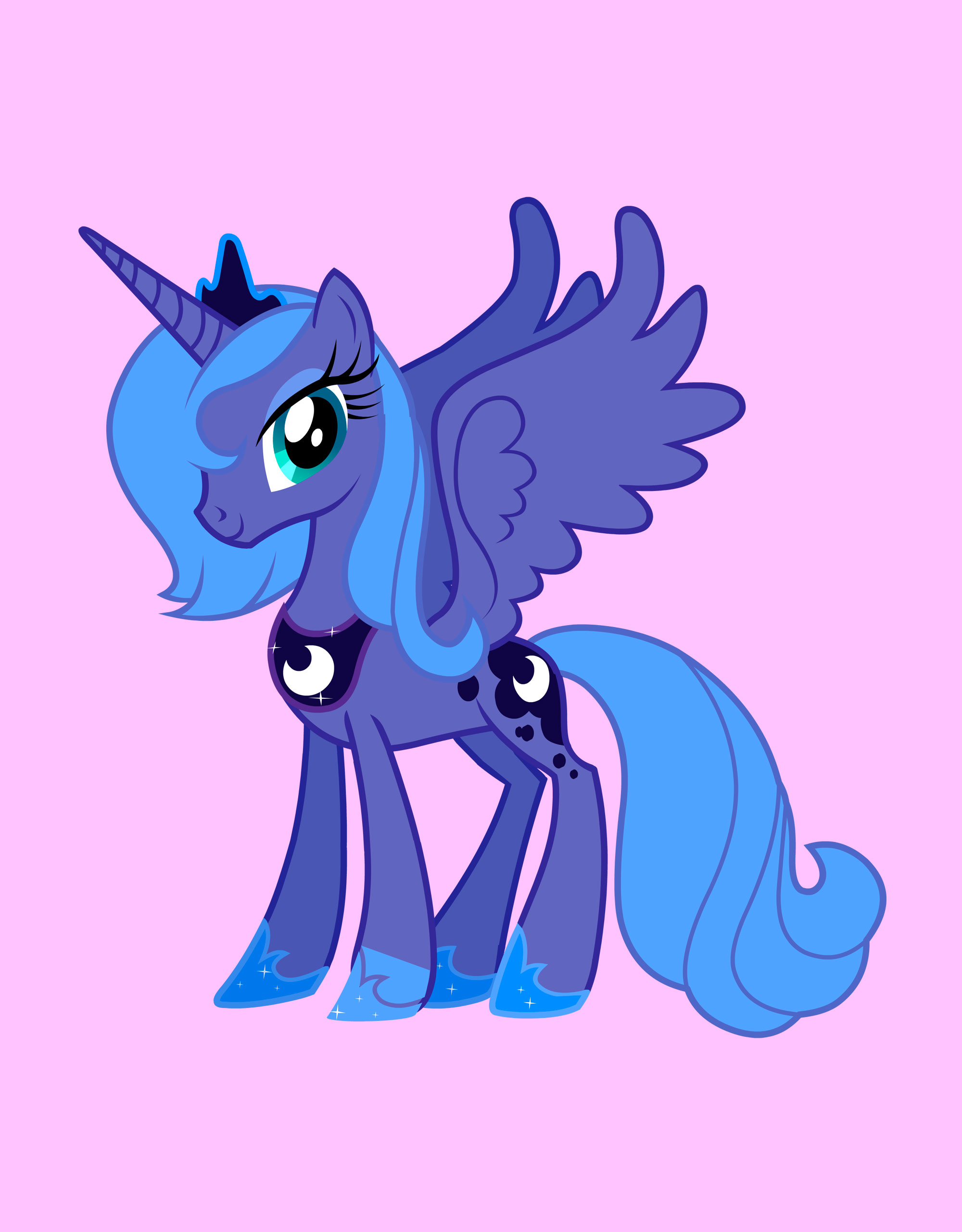 My Little Pony - Princess Luna マイリトルポニー Princesa Luna - My Little Pony - AnimeComics